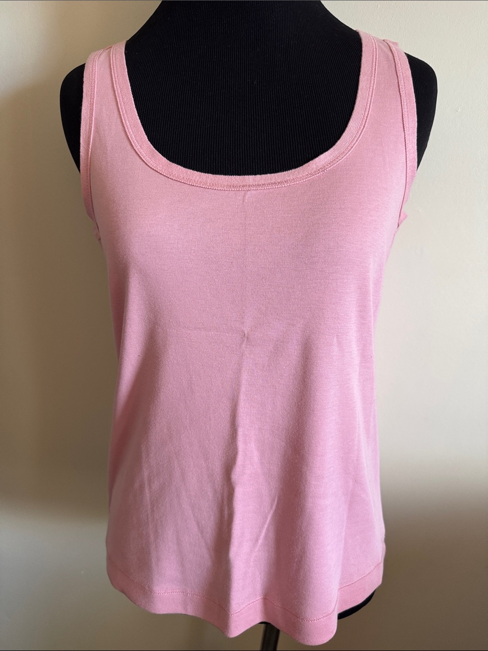 Talbots Petites 100% Pima Cotton Scoop Neck Tank Top